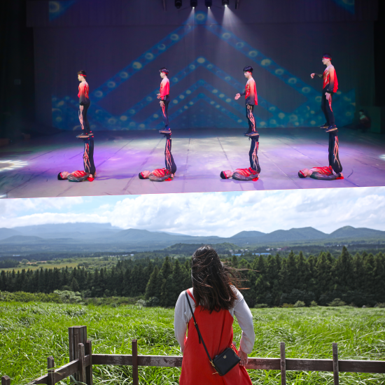 아트서커스+산굼부리